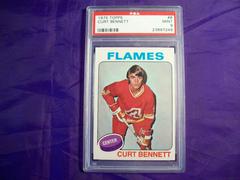 Curt Bennett #8 Hockey Cards 1975 Topps Prices