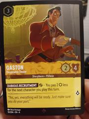 Gaston - Despicable Dealer [Foil] #10 Lorcana Ursula's Return Prices