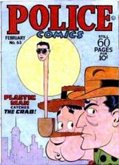 Police Comics #63 (1947) Comic Books Police Comics Prices