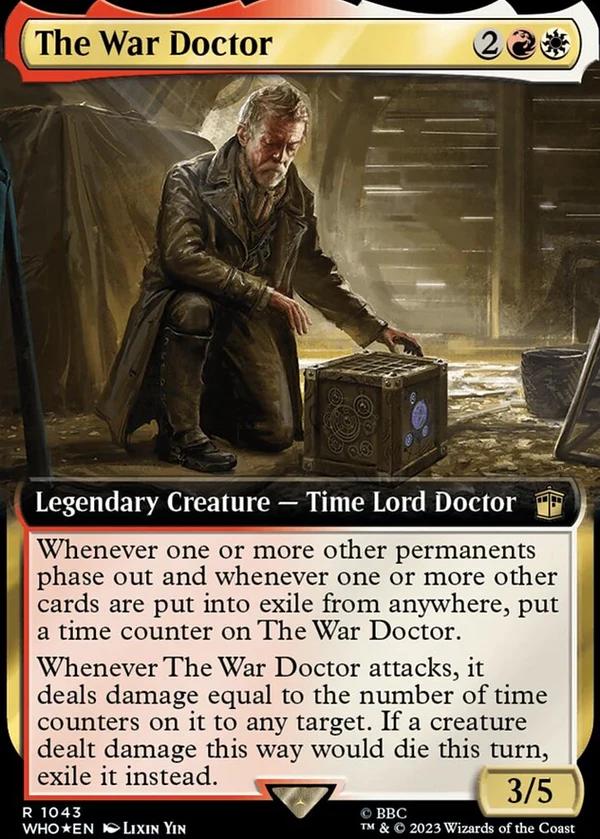 The War Doctor [Foil] #1043 Magic Doctor Who