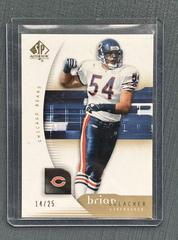 Brian Urlacher [Gold] #16 Football Cards 2005 SP Authentic Prices