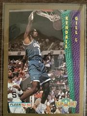 Kendall Gill #297 Basketball Cards 1992 Fleer Prices