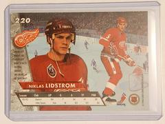 Back Of Card | Niklas Lidstrom Hockey Cards 1993 Ultra