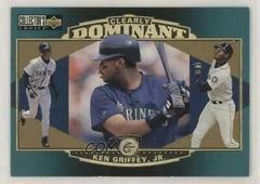 Ken Griffey Jr. [Clearly Dominant] Baseball Cards 1997 Collector's Choice Clearly Dominant Prices
