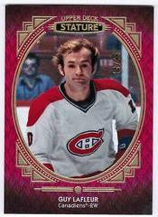 Guy Lafleur [Portrait Red] #89 Hockey Cards 2020 Upper Deck Stature Prices