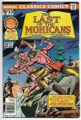 The Last of the Mohicans #13 (1976) Comic Books Marvel Classics Comics Prices