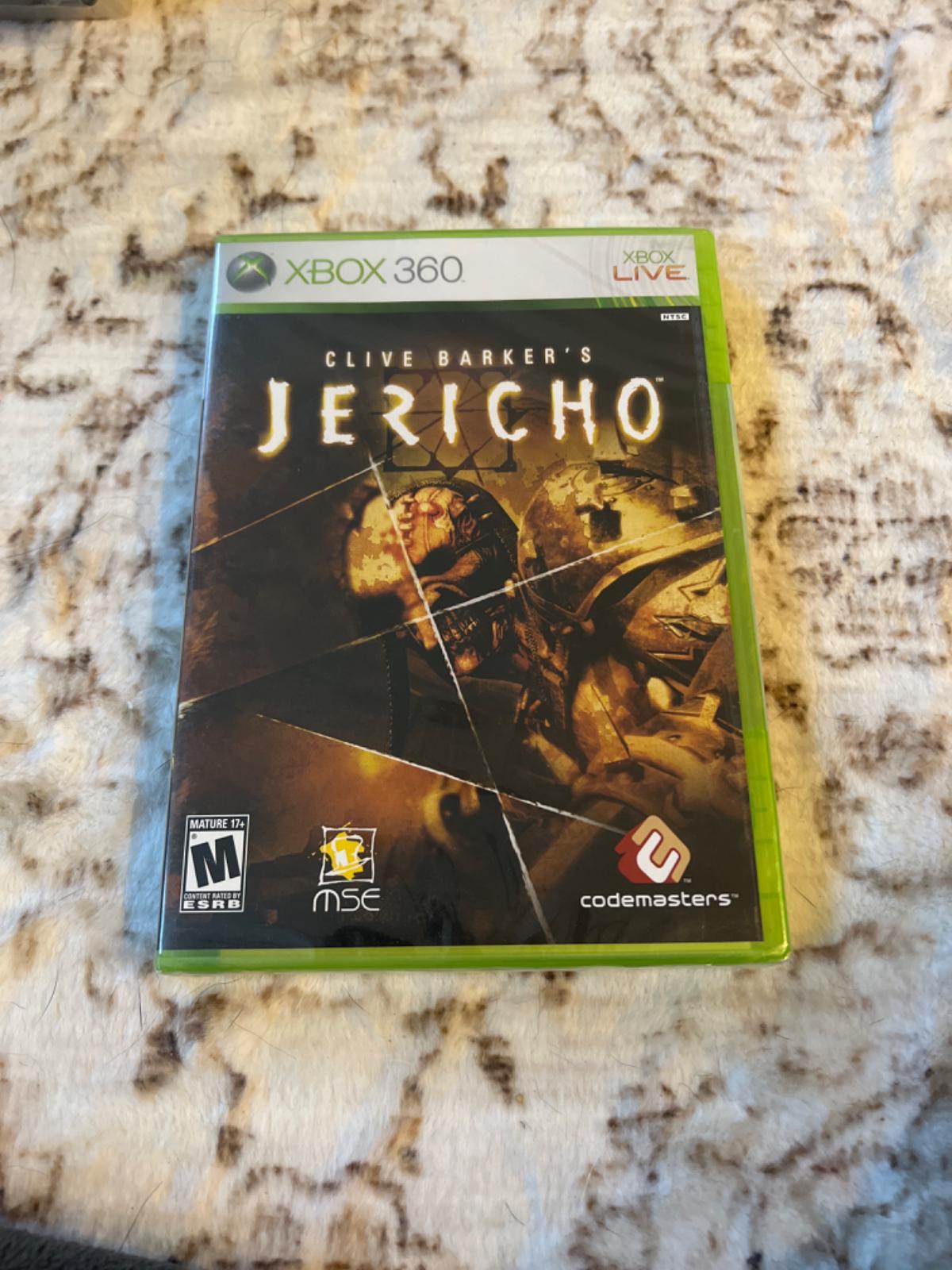 Jericho New Item Box And Manual Xbox