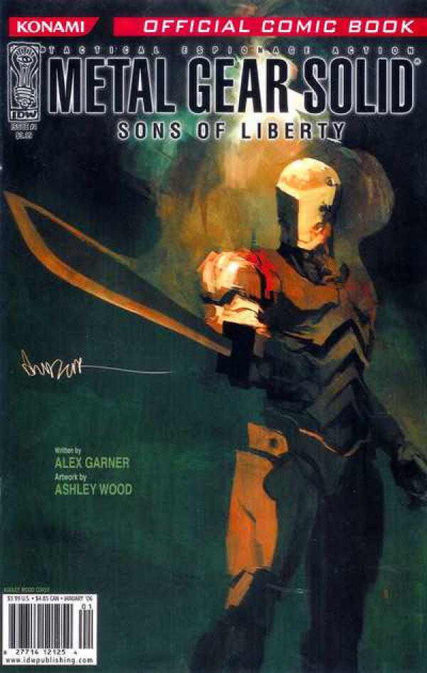 Metal Gear Solid: Sons of Liberty [Cover B] #4 (2006) Comic Books Metal Gear Solid: Sons of Liberty