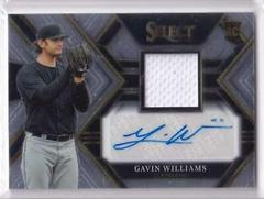 Gavin Williams Baseball Cards 2023 Panini Select Rookie Jersey Autographs Prices