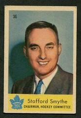 Stafford Smythe [Chairman,Hockey Committee] Hockey Cards 1959 Parkhurst Prices