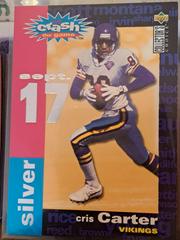 Chris Carter Football Cards 1995 Collector's Choice Crash the Game Prices