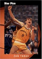 Zan Tabak #14 Basketball Cards 1991 Star Pics Prices