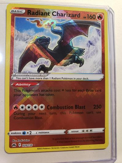 Radiant Charizard [Reverse Holo] | Ungraded | Pokemon Crown Zenith