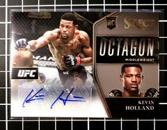 Kevin Holland [Disco Prizms] #OA-KHL Ufc Cards 2021 Panini Select UFC Octagon Action Signatures Prices