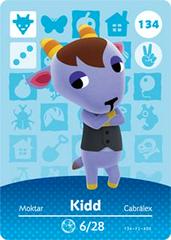Kidd #134 [Animal Crossing Series 2] Amiibo Cards Prices