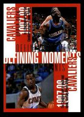 Defining Moments Cleveland Cavaliers [Shawn Kemp / Brevin Knight / Terrell Brandon / Mark Price] Basketball Cards 1997 Upper Deck Prices
