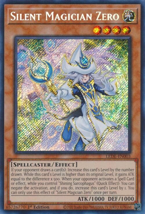 Silent Magician Zero LEDE-EN003 YuGiOh Legacy of Destruction