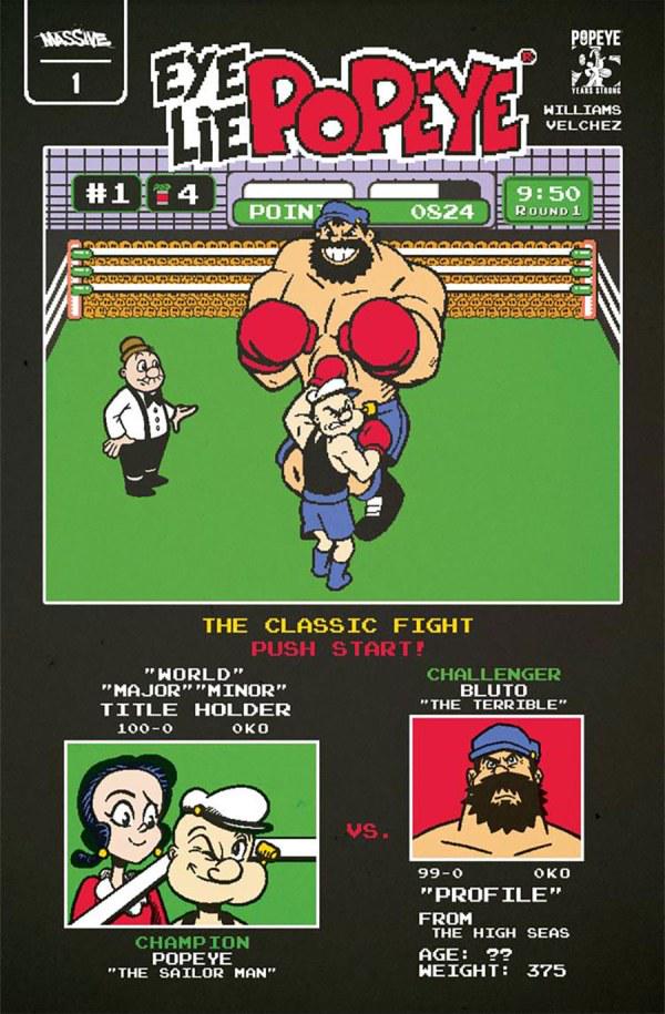 Eye Lie Popeye [Video Game Homage] #1 (2024) Comic Books Eye Lie Popeye