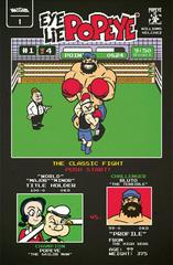 Eye Lie Popeye [Video Game Homage] #1 (2024) Comic Books Eye Lie Popeye Prices