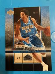Andre Miller #39 Basketball Cards 2003 Upper Deck Rookie Exclusives Prices