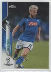 Dries Mertens [Blue Refractor] Soccer Cards 2019 Topps Chrome UEFA Champions League Prices