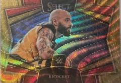 Ricochet [Gold Wave] Wrestling Cards 2023 Panini Select WWE Snapshots Prices