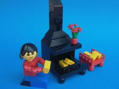 LEGO Set | Fireplace LEGO Homemaker