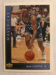 Derek Harper #87 Basketball Cards 1993 Upper Deck Prices