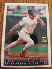 Len Dykstra #90 Baseball Cards 1995 Bazooka Prices