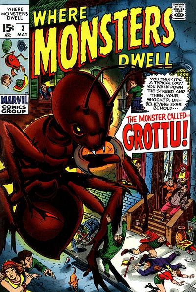 Where Monsters Dwell #3 (1970) Comic Books Where Monsters Dwell