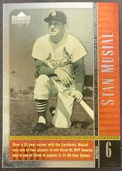 Stan Musial Baseball Cards 2000 Upper Deck Legends Prices