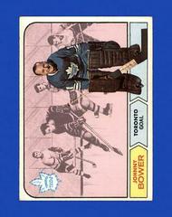 Johnny Bower #122 Hockey Cards 1968 Topps Prices