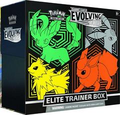 Flareon, Jolteon, Umbreon, Leafeon Artwork | Elite Trainer Box [Vaporeon] Pokemon Evolving Skies