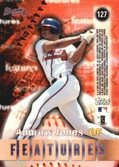 Side 2 | Andruw Jones, Chipper Jones Baseball Cards 2000 Finest