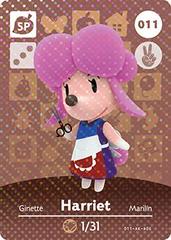 Harriet #011 [Animal Crossing Series 1] Amiibo Cards Prices