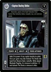 Captain Daultay Dofine [Limited] Star Wars CCG Theed Palace Prices