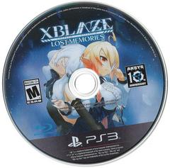Disc Art | XBlaze Lost: Memories Playstation 3