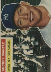 Mickey Mantle [Gray Back] Baseball Cards 1956 Topps Prices