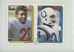 Wendell Tyler, George Wonsley Football Cards 1986 Topps Stickers Prices