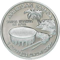 2009 S [CLAD AMERICAN SAMOA PROOF] Coins State Quarter Prices