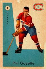 Phil Goyette #4 Hockey Cards 1959 Parkhurst Prices