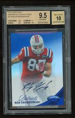 Rob Gronkowski [Mirror Blue Autograph] Football Cards 2012 Panini Certified Prices