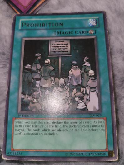 Prohibition [1st Edition] PSV-039 photo