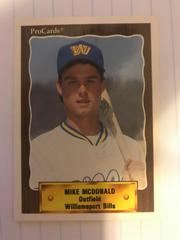 Mike McDonald Baseball Cards 1990 Procards Prices