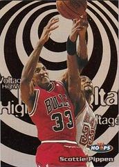 Scottie Pippen #17 HV Basketball Cards 1997 Hoops High Voltage Prices