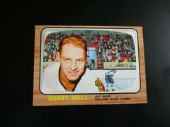 Bobby Hull #40 Hockey Cards 1966 Topps USA Test Prices