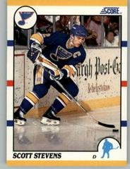 Scott Stevens Hockey Cards 1990 Score Rookie Traded Prices