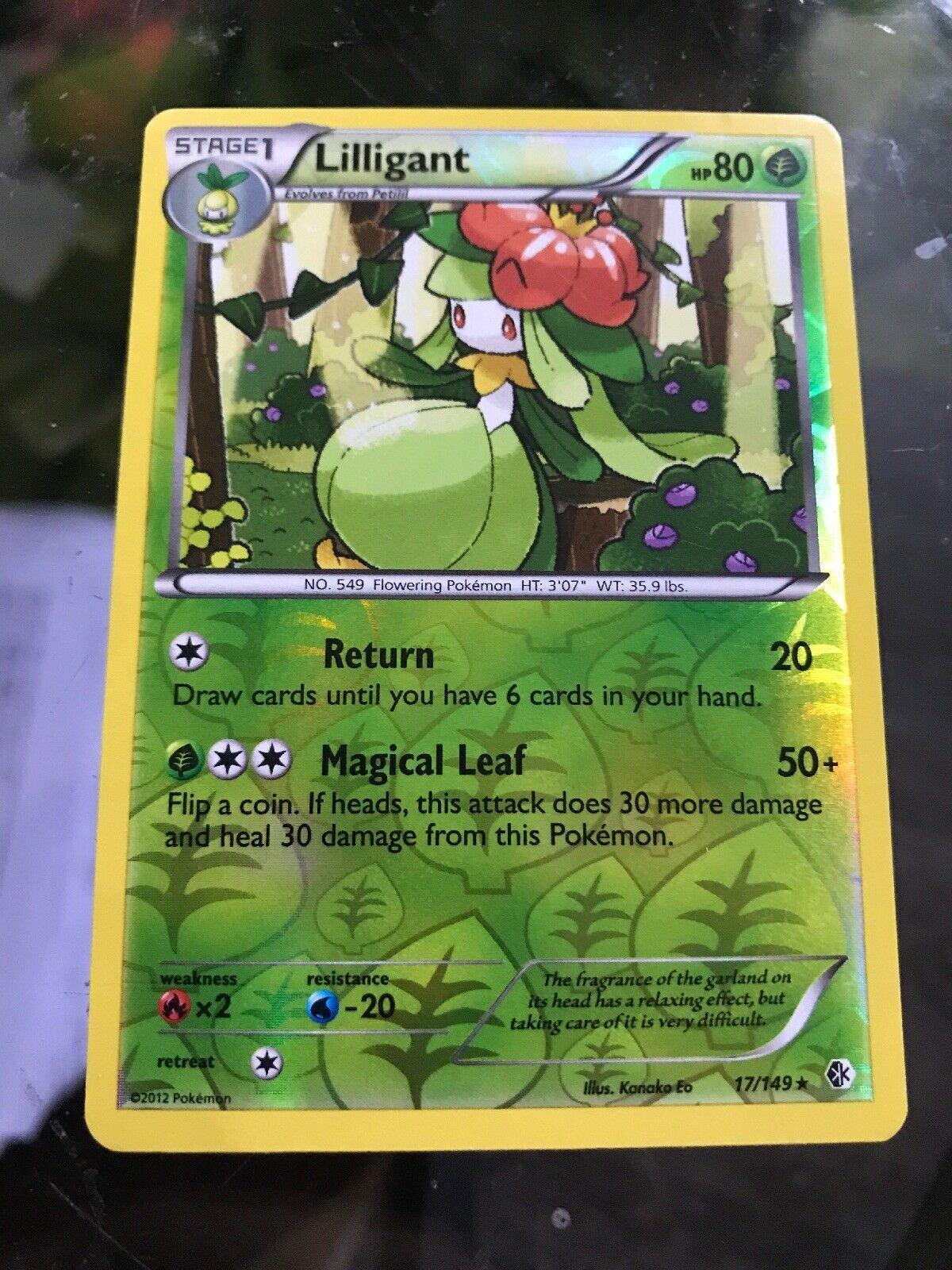 Lilligant [Reverse Holo] #17 Pokemon Boundaries Crossed