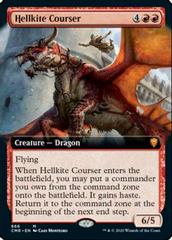 Hellkite Courser [Extended Art] Magic Commander Legends Prices