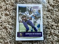 Adrian Peterson Football Cards 2016 Panini Score Prices